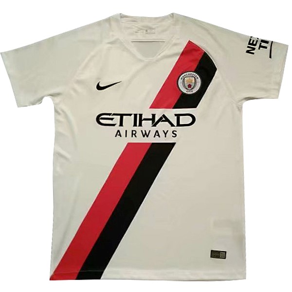 Camiseta Entrenamiento Manchester City 2018/19 Blanco